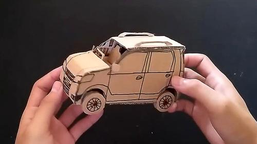 手工制作玩具小汽车视频，怎么做手工玩具小汽车