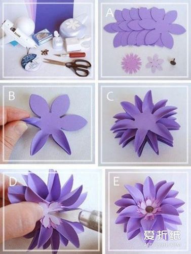 手工制作花朵过程 怎么可以手工制作花