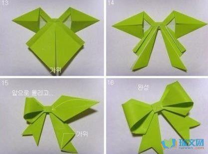 手工折纸蝴蝶的折法？蝴蝶折纸教程
